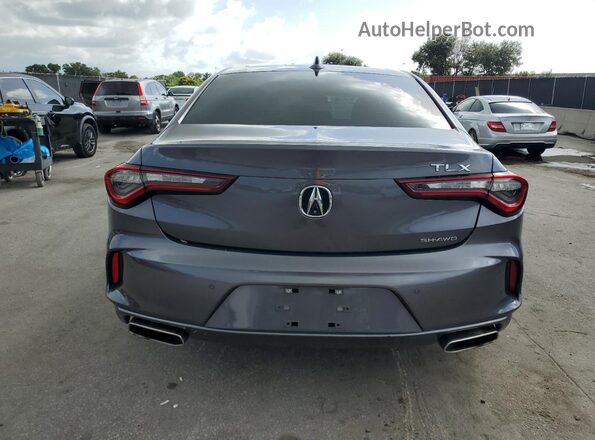 19UUB6F67MA006258 2021 ACURA TLX Серый Вид сзади