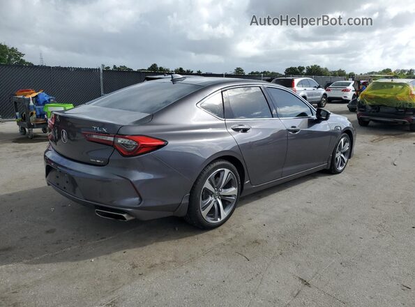 19UUB6F67MA006258 2021 ACURA TLX Серый Задняя правая четверть