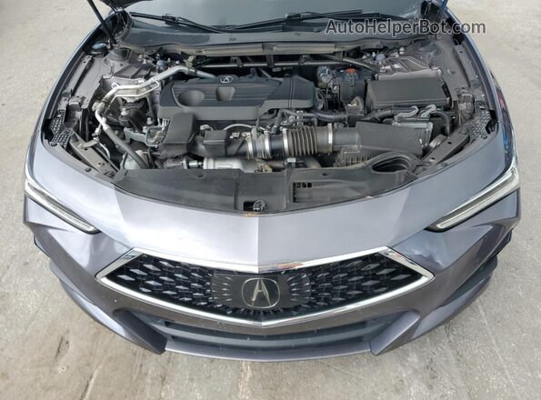 19UUB6F67MA006258 2021 ACURA TLX Серый Вид задней части салона