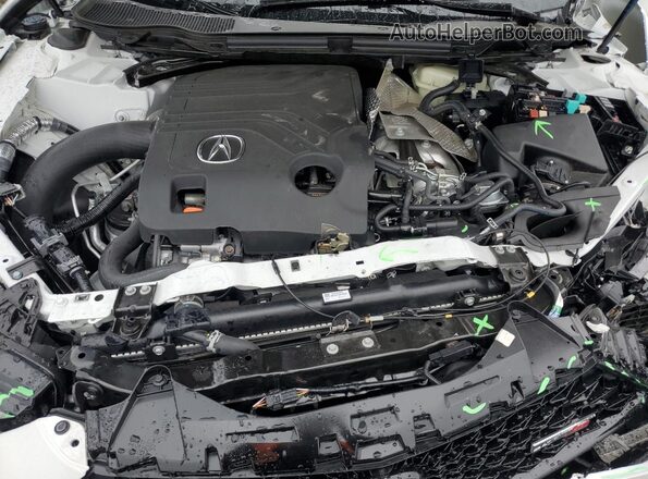 19UUB7F06RA000346 2024 ACURA TLX Белый Вид задней части салона