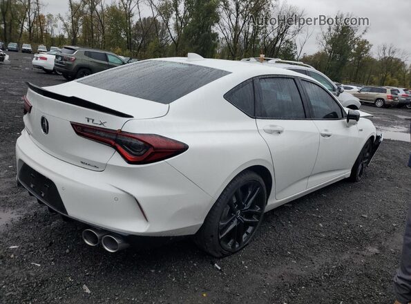 19UUB7F06RA000346 2024 ACURA TLX Белый Задняя правая четверть