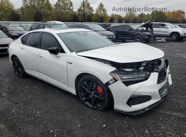 19UUB7F06RA000346 2024 ACURA TLX Белый Передняя правая четверть