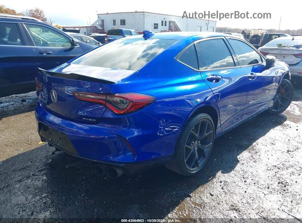 19UUB7F93PA000784 2023 ACURA TLX Blue Trasero derecho