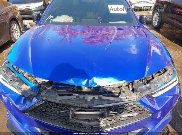 19UUB7F93PA000784 2023 ACURA TLX Blue Vista trasera