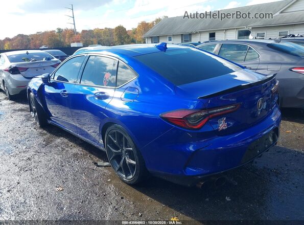 19UUB7F93PA000784 2023 ACURA TLX Blue Trasero izquierdo