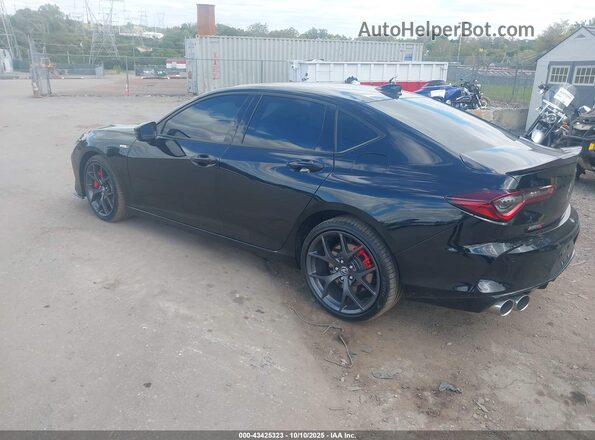 19UUB7F9XPA001673 2023 ACURA TLX Black Հետևի ձախ