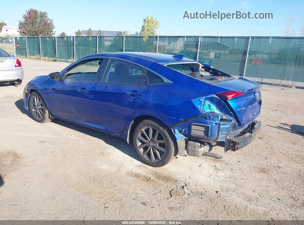 19XFC1F30LE201238 2020 HONDA CIVIC Синий Задняя левая четверть