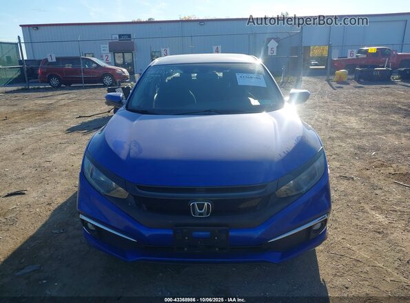 19XFC1F30LE201238 2020 HONDA CIVIC Синий Вид задней части салона