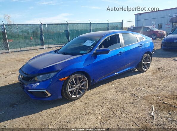 19XFC1F30LE201238 2020 HONDA CIVIC Синий Передняя левая четверть