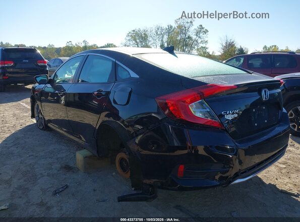 19XFC1F36LE000881 2020 HONDA CIVIC Черный Задняя левая четверть