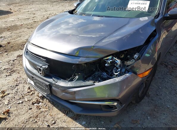 19XFC1F36LE022699 2020 HONDA CIVIC Серый Вид спереди