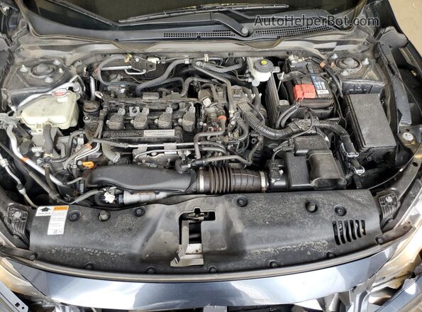 19XFC1F36LE207562 2020 HONDA CIVIC Charcoal Widok wnętrza z tyłu