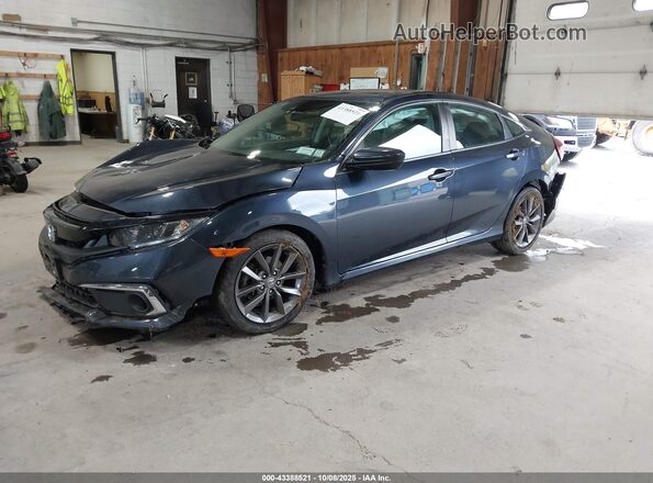 19XFC1F37LE221518 2020 HONDA CIVIC Синий Передняя левая четверть