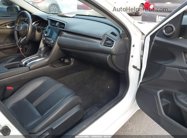 19XFC1F70LE210413 2020 HONDA CIVIC White Front interior view