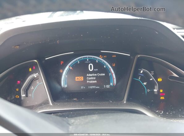 19XFC1F74LE008741 2020 HONDA CIVIC White Вид задніх сидінь