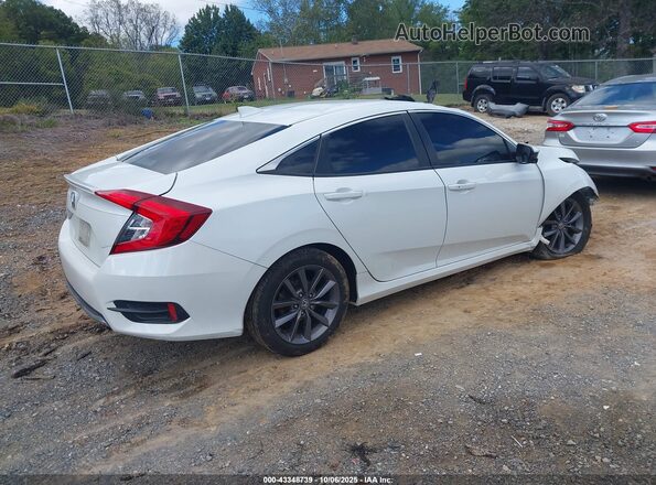 19XFC1F74LE008741 2020 HONDA CIVIC White Задня права чверть