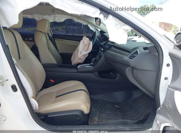 19XFC1F74LE008741 2020 HONDA CIVIC White Вид салону спереду