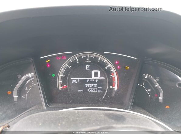 19XFC2F58JE016813 2018 HONDA CIVIC Black Հետևի նստատեղերի տեսք
