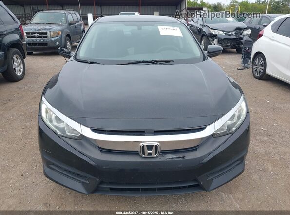 19XFC2F58JE016813 2018 HONDA CIVIC Black Սարքավորումների վահանակի տեսք