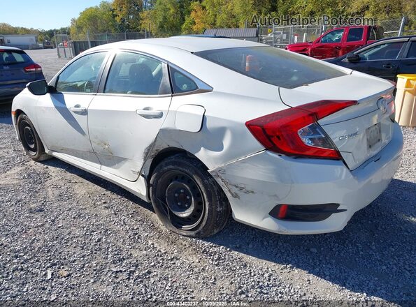 19XFC2F60KE034314 2019 HONDA CIVIC White Հետևի ձախ