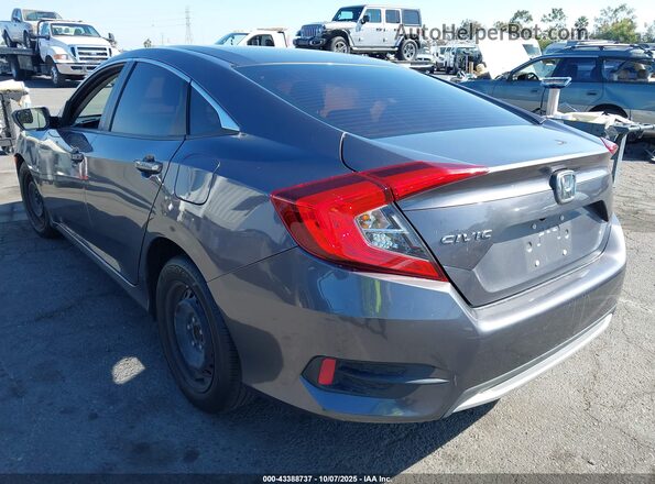 19XFC2F61LE212636 2020 HONDA CIVIC Серый Задняя левая четверть