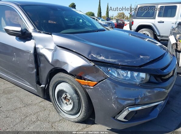 19XFC2F61LE212636 2020 HONDA CIVIC Серый Вид спереди