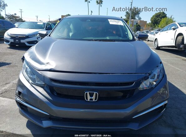 19XFC2F61LE212636 2020 HONDA CIVIC Серый Вид щитка приборов