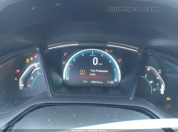 19XFC2F61LE212636 2020 HONDA CIVIC Серый Вид задних сидений