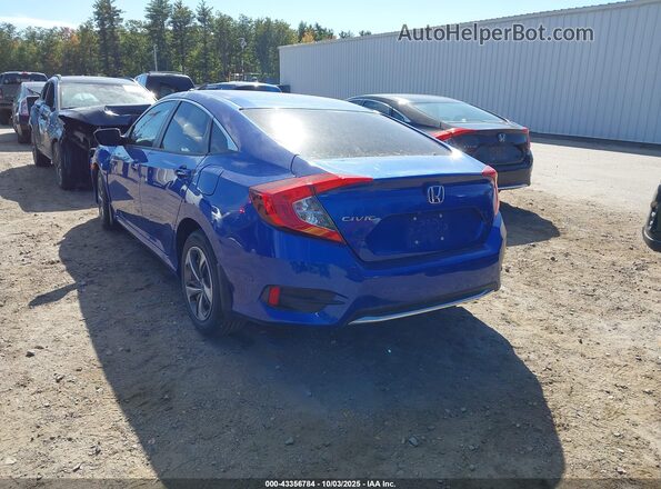 19XFC2F62LE006502 2020 HONDA CIVIC Blue Tył lewy