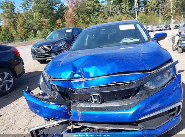 19XFC2F62LE006502 2020 HONDA CIVIC Blue Widok zestawu wskaźników
