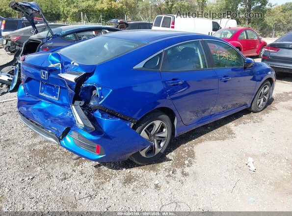 19XFC2F62LE030508 2020 HONDA CIVIC Blue Հետևի աջ