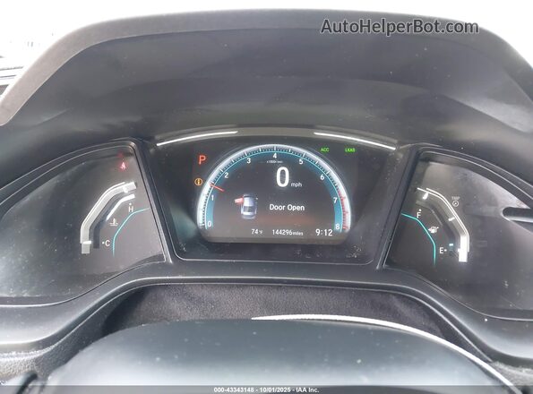 19XFC2F62LE030508 2020 HONDA CIVIC Blue Հետևի նստատեղերի տեսք