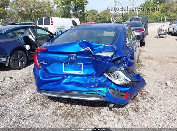 19XFC2F62LE030508 2020 HONDA CIVIC Blue Դիմացի տեսք