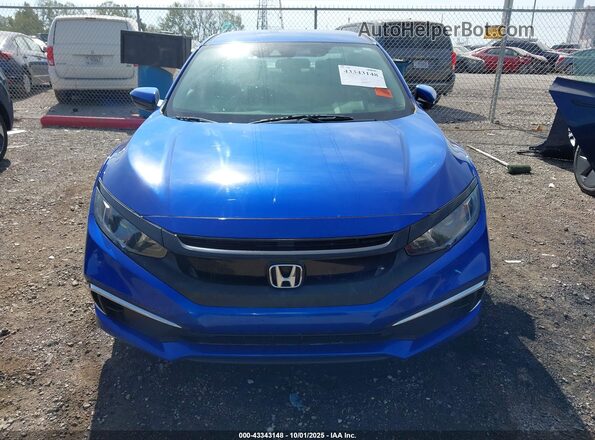 19XFC2F62LE030508 2020 HONDA CIVIC Blue Սարքավորումների վահանակի տեսք