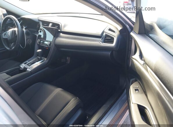 19XFC2F66LE201289 2020 HONDA CIVIC Silver Front interior view