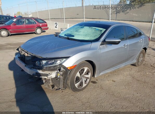 19XFC2F66LE201289 2020 HONDA CIVIC Silver Front left