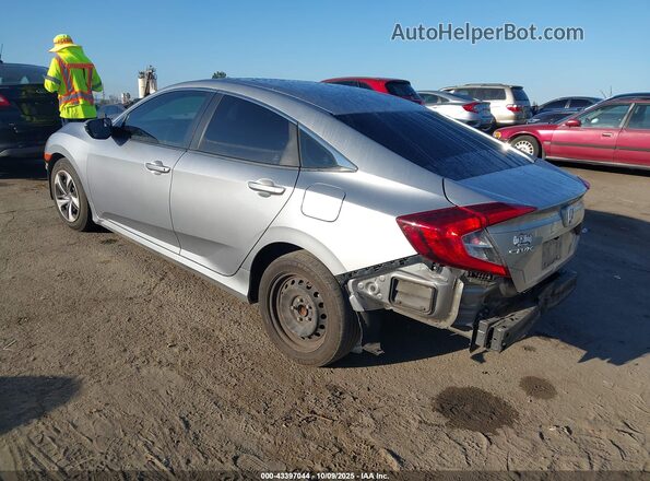 19XFC2F66LE201289 2020 HONDA CIVIC Silver Rear left