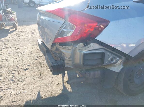 19XFC2F66LE201289 2020 HONDA CIVIC Silver Front view