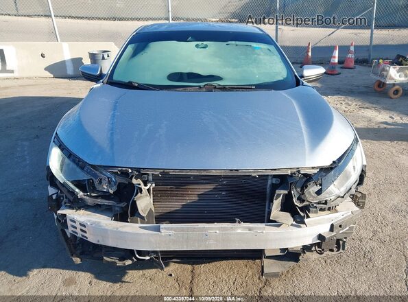19XFC2F66LE201289 2020 HONDA CIVIC Silver Rear interior view