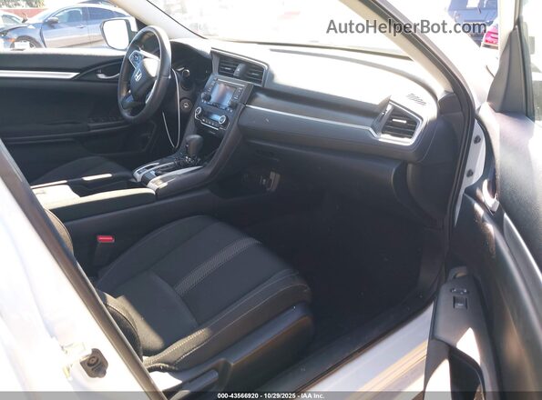 19XFC2F68LE216425 2020 HONDA CIVIC White Вид салону спереду