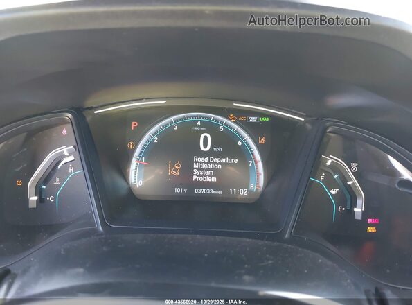 19XFC2F68LE216425 2020 HONDA CIVIC White Вид задніх сидінь