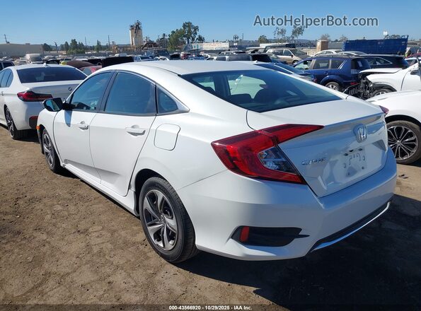 19XFC2F68LE216425 2020 HONDA CIVIC White Задня ліва чверть