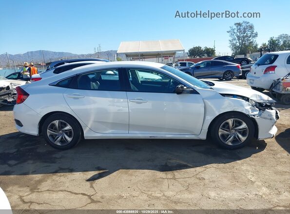 19XFC2F68LE216425 2020 HONDA CIVIC White Вид задньої частини салону