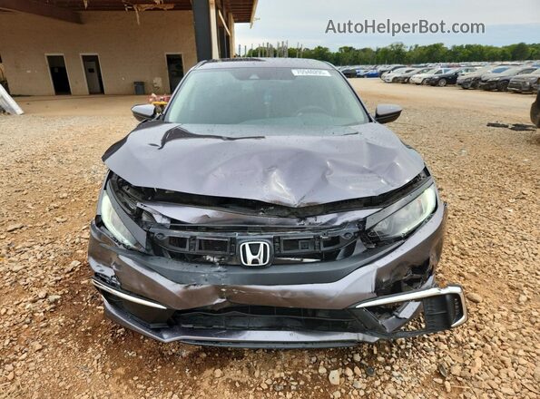 19XFC2F69LE009042 2020 HONDA CIVIC Gray Widok z przodu