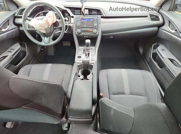 19XFC2F69LE009042 2020 HONDA CIVIC Gray Widok deski rozdzielczej