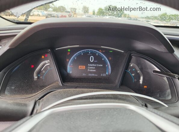 19XFC2F69LE009042 2020 HONDA CIVIC Gray Widok zestawu wskaźników