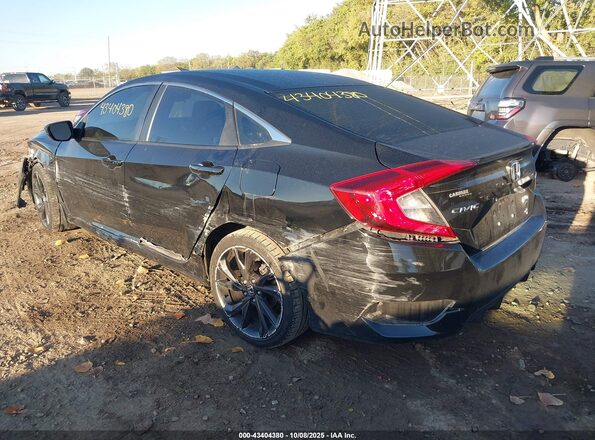 19XFC2F83LE026064 2020 HONDA CIVIC Black Rear left