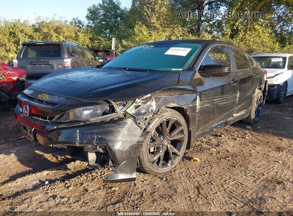 19XFC2F83LE026064 2020 HONDA CIVIC Black Front view