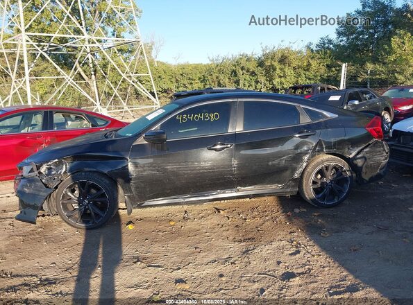 19XFC2F83LE026064 2020 HONDA CIVIC Black Rear interior view