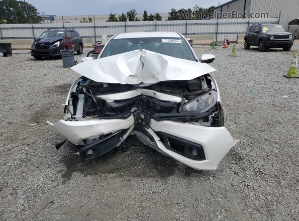 19XFC2F87LE004326 2020 HONDA CIVIC White Դիմացի տեսք